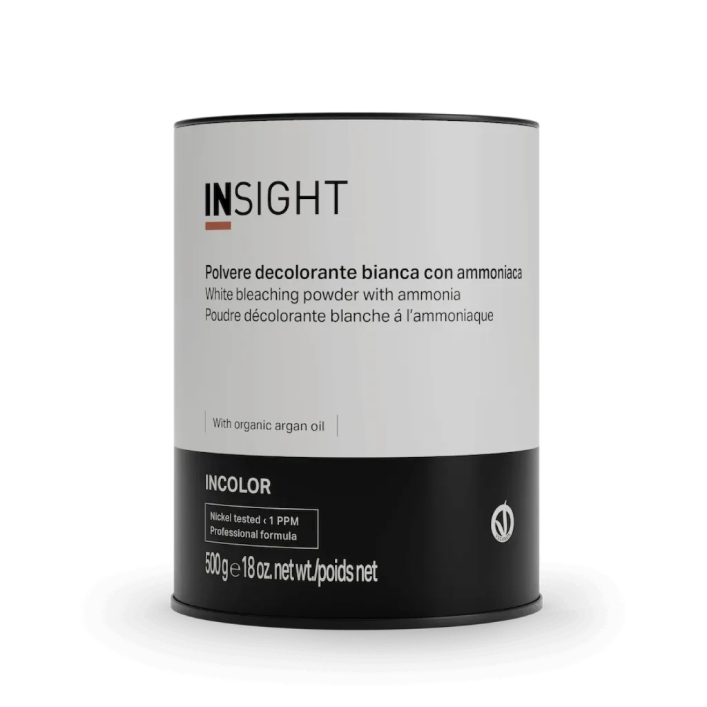 INSIGHT INCOLOR WHITE BLEACHING POWDER WITH AMMONIA 500gr